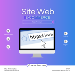 Site E-Commerce - Pack Premium